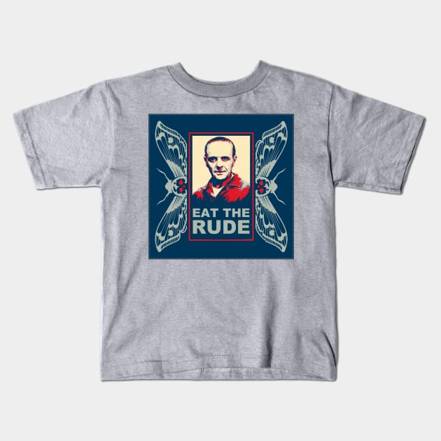 Hannibal Moth Eat the Rude Kids T-Shirt by OrionLodubyal